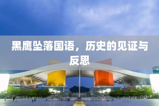 黑鹰坠落国语，历史的见证与反思