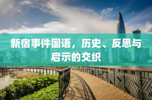 新宿事件国语，历史、反思与启示的交织