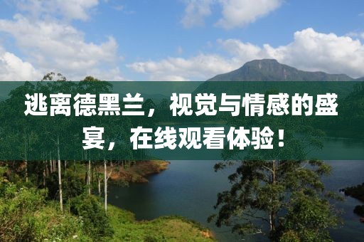 逃离德黑兰，视觉与情感的盛宴，在线观看体验！