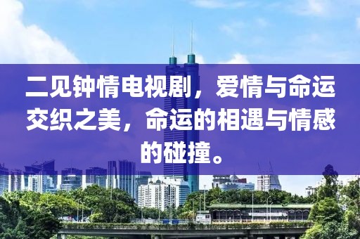 二见钟情电视剧，爱情与命运交织之美，命运的相遇与情感的碰撞。