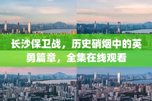 长沙保卫战，历史硝烟中的英勇篇章，全集在线观看