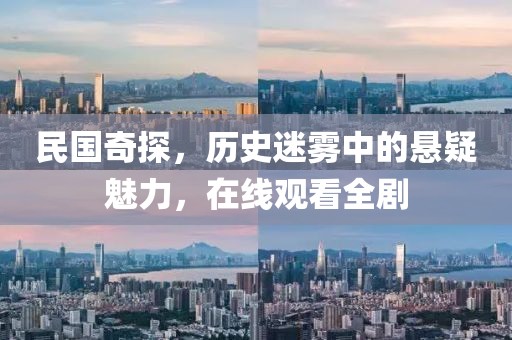 民国奇探，历史迷雾中的悬疑魅力，在线观看全剧