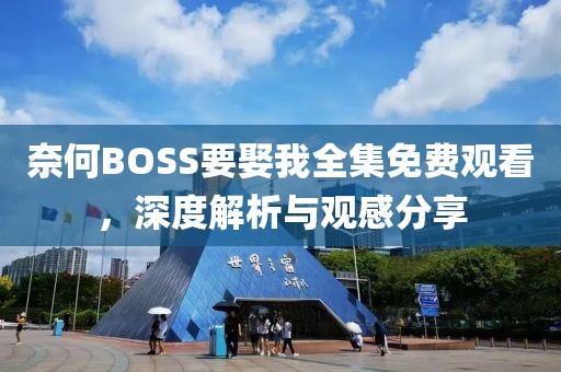 奈何BOSS要娶我全集免费观看，深度解析与观感分享